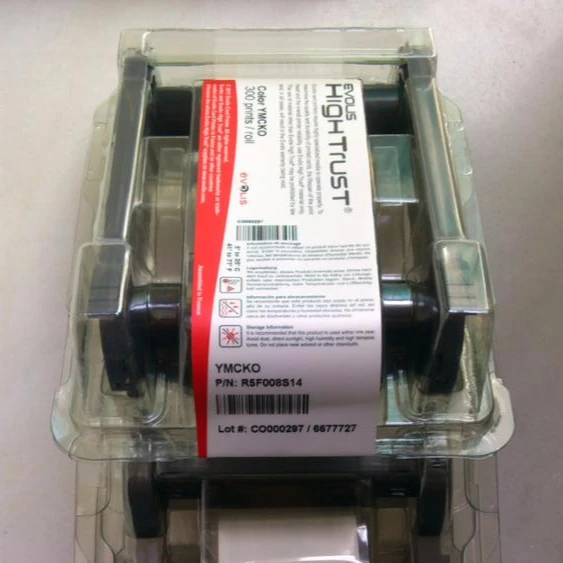  Лента YMCKO R5F008S14 для принтера Evolis