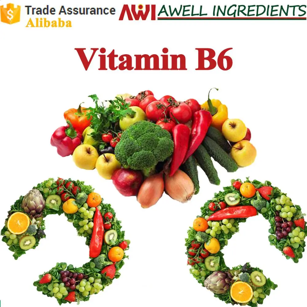 Pure Natural Vitamin B6/Pyridoxine/Pyridoxamine Powder/Liquid