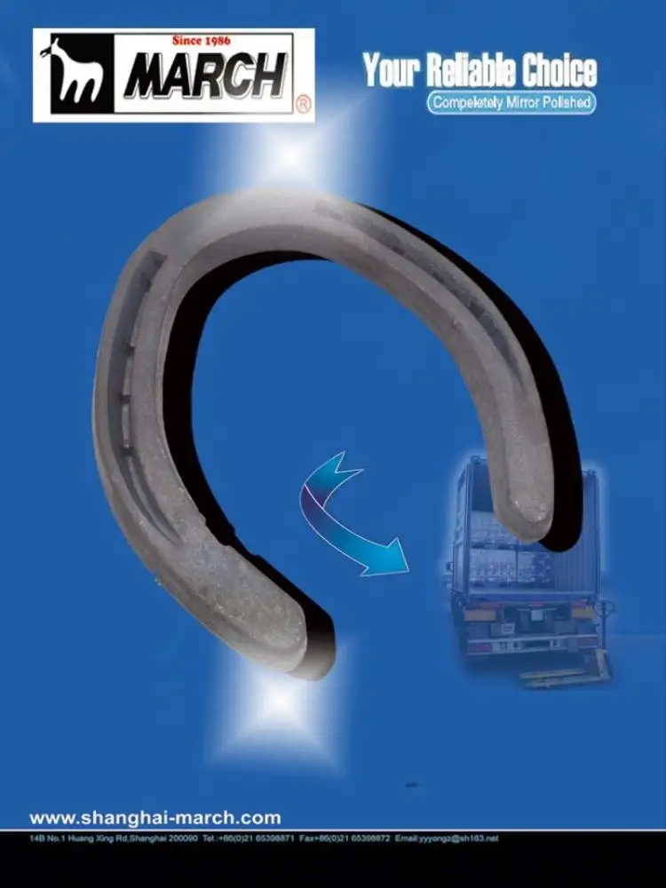 Steel shoe factory high quality horseshoe keychain