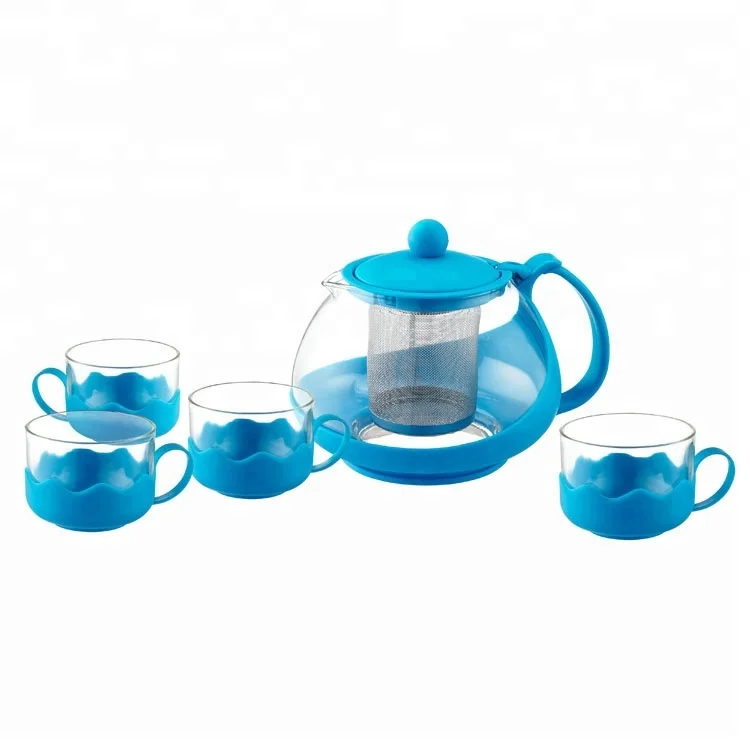 Modern Tea Pot Set Glass,China Tea And Coffee Set,Coffee And Tea Set