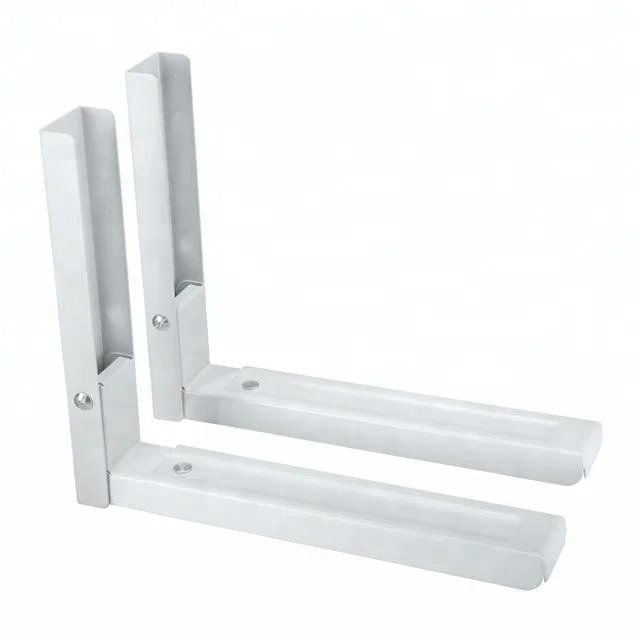 Microwave wall mount mounting bracket Folding telescopic shelf support