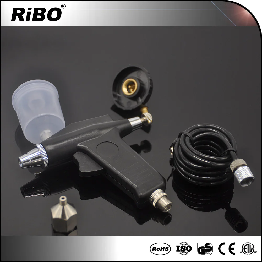 Discount airbrush paint spray gun with mini compressor mainly used for airbrush wall and airbrush art