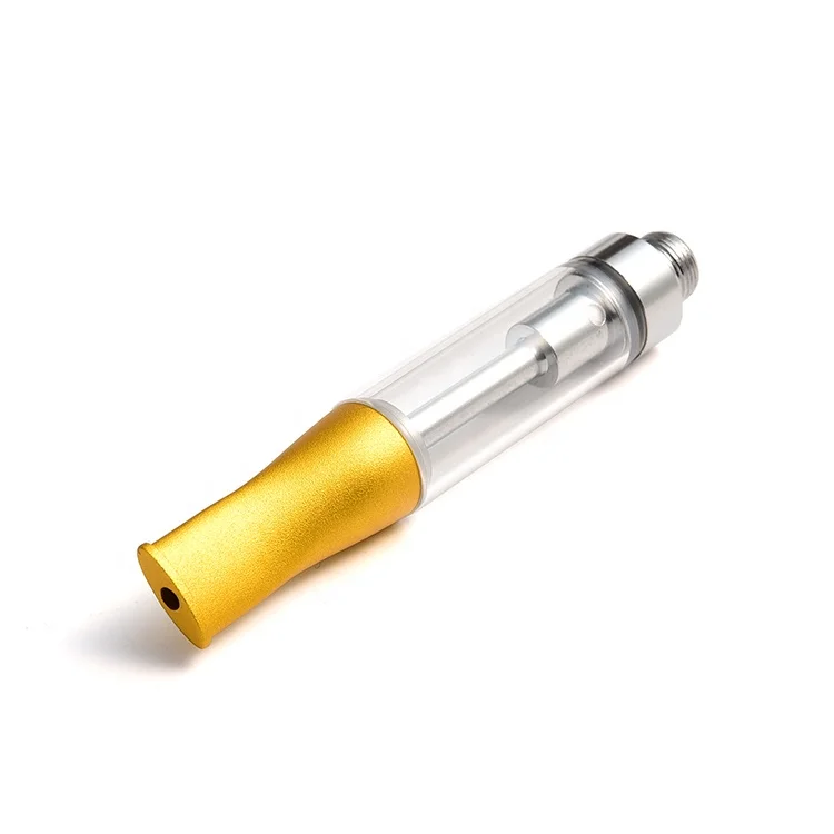 
24k gold cbd glass custom 1ml 510 thread vape full ceramic cartridge 