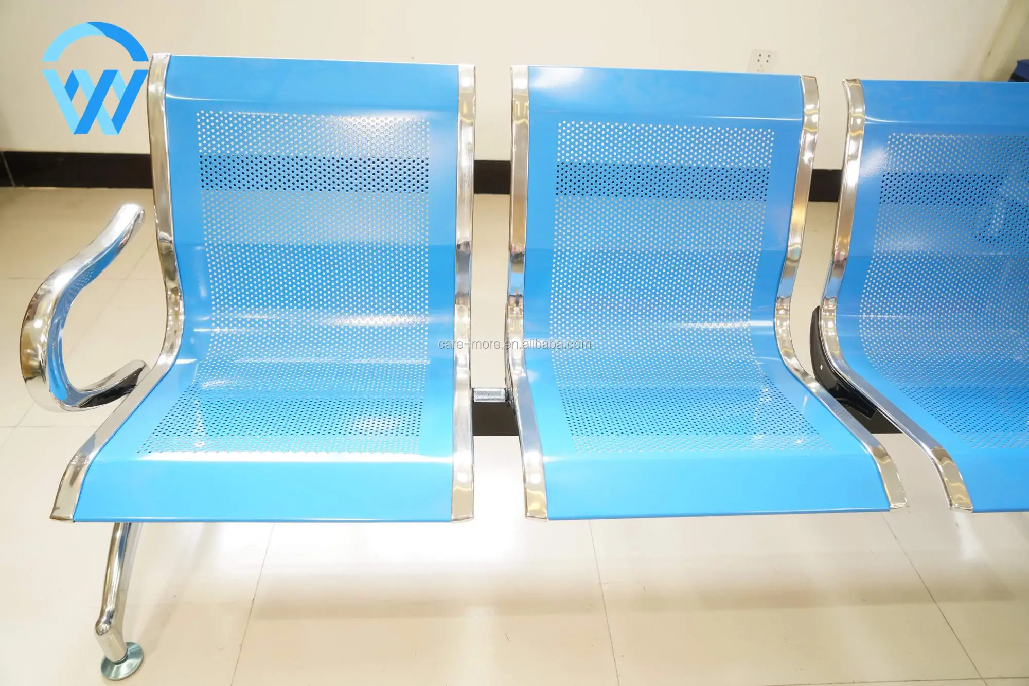 Online Suppliers Hospital Clinic Airport Reception Waiting Room Tandem Leather Seating Chairs for Sale