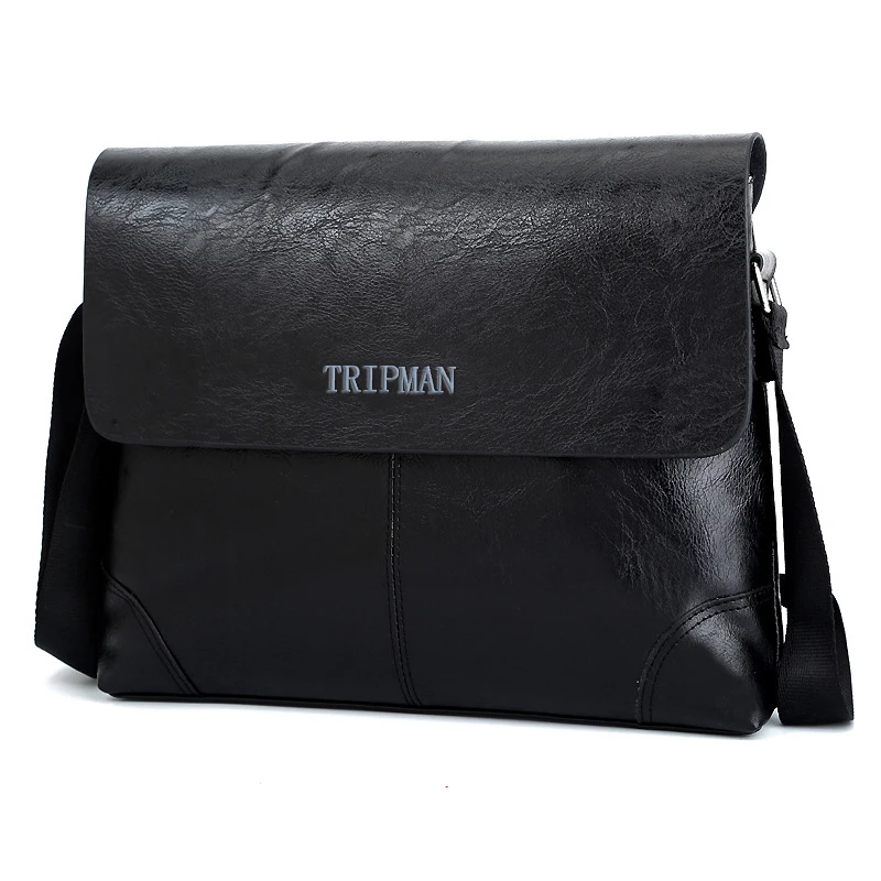 Мужские сумки-мессенджеры TRIPMAN, портфели из искусственной кожи, сумки через плечо, модные высококачественные сумки через плечо