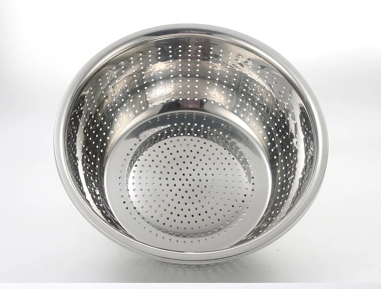 
Dinnerware Set Multi-size Stainless Steel Kitchen Accessories Wash Basket 