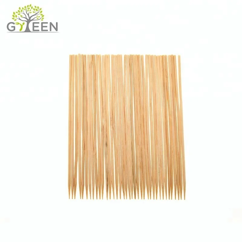 Bamboo Marshmallow Roasting Sticks for BBQ Tool Skewers TOOLS Not Coated 12 Per Kit Round Shape All-season Bulk Packing