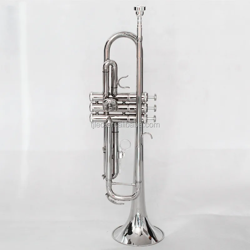 
Brass Wind Instrument, Cheap Student Nickel Trumpet 