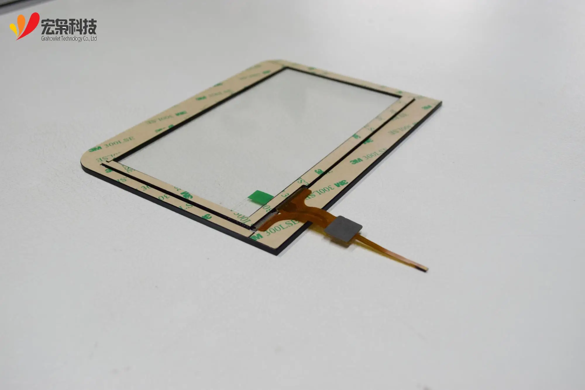 Explosion-proofUSB/IIC open frame 7 inch industry projected capacitive touch screen touch panel with water