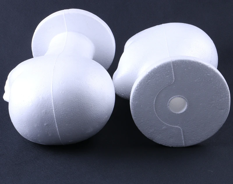 XUCHANG HARMONY White Hair Wigs Hats and Jewellery Display Styrofoam Mannequin Foam Head 1 to 2 Working Days