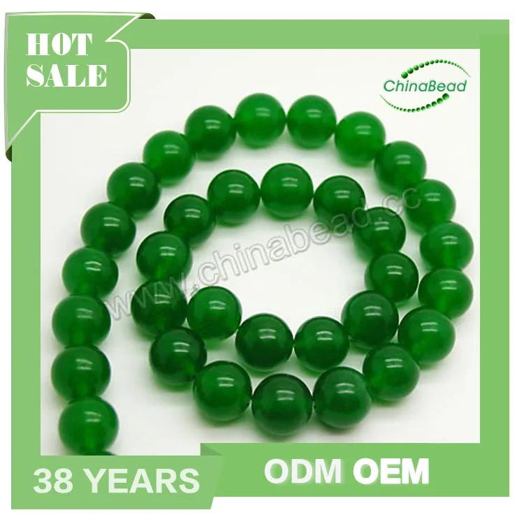 Высокое качество нефрита малайзия бусины полу драгоценными камнями 10 мм круглый зеленый бусины