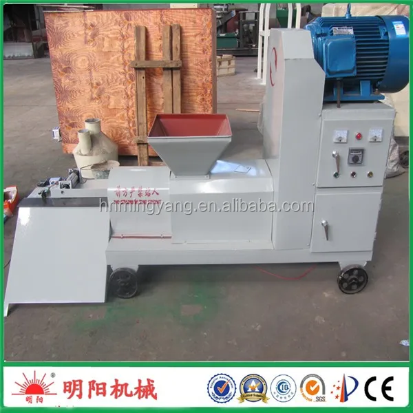 Factory direct sale with CE rice husk wood sawdust charcoal used briquette press machine