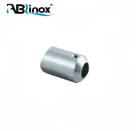 Stainless Steel Tube Holder Cross Bar Railing Connector For Pipe Round Crossbar Holder Glass Railing Standoff