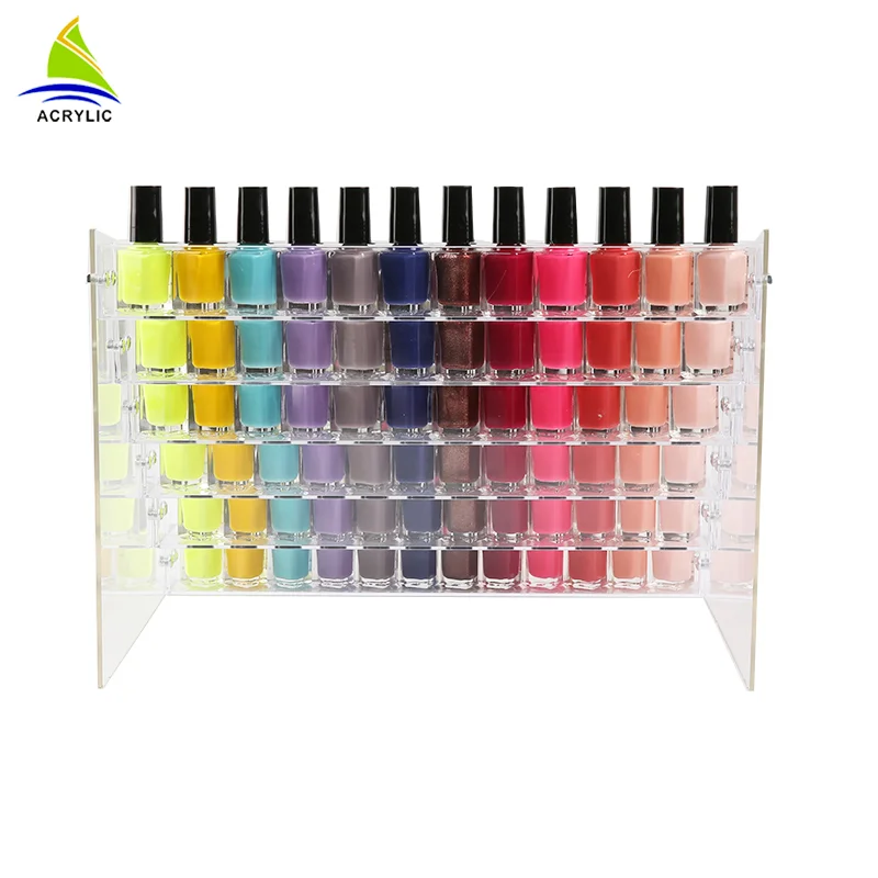 Wholesale Custom Acrylic Nail Polish Display Rack Stand