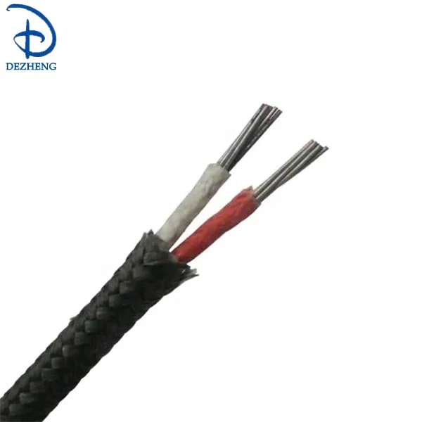 Fiberglass Insulated K Type Thermocouple Wire