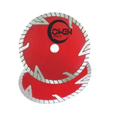 Knife-Segmented Turbo Blade