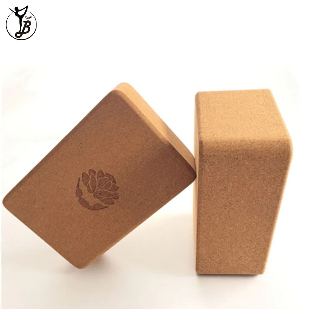 High Density Lightweight EVA Foam Cork Yoga Block