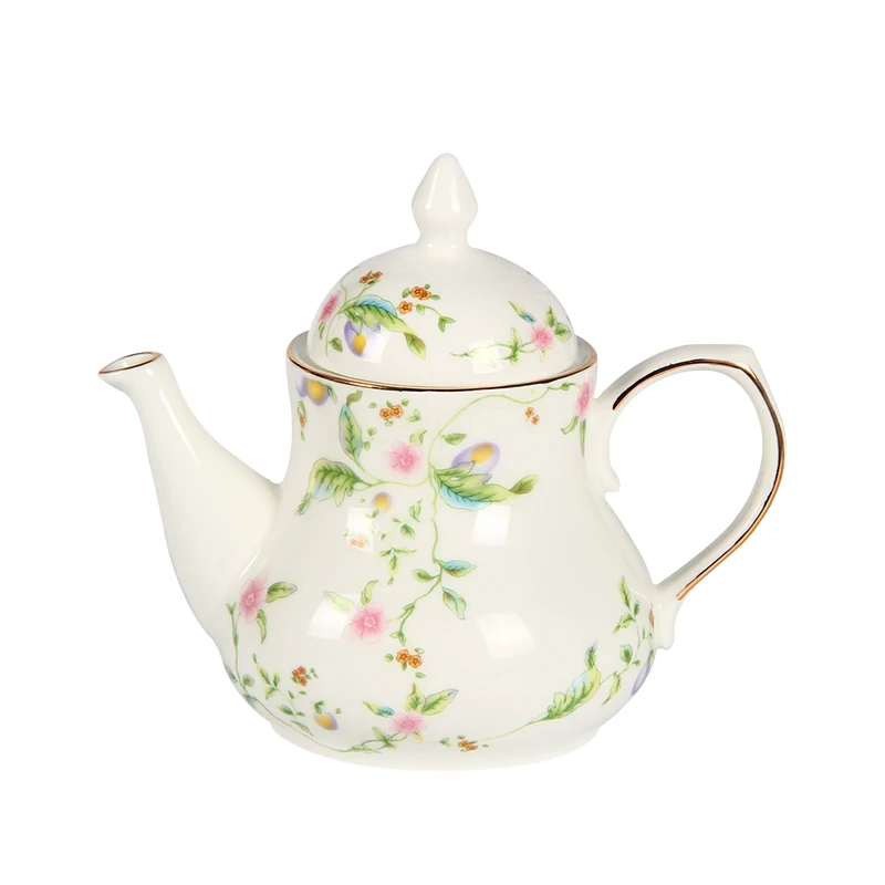 High Quality Elegant Vintage Bone China Turkish Tea Pot