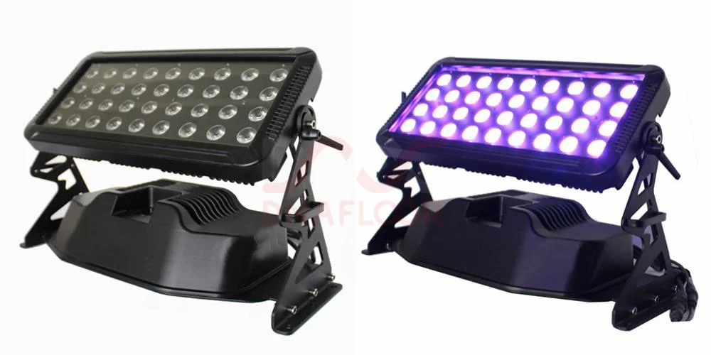 Cheap High Power 72x10W DMX RGBW LED City Color Disco Light Outdoor Stage Lighting