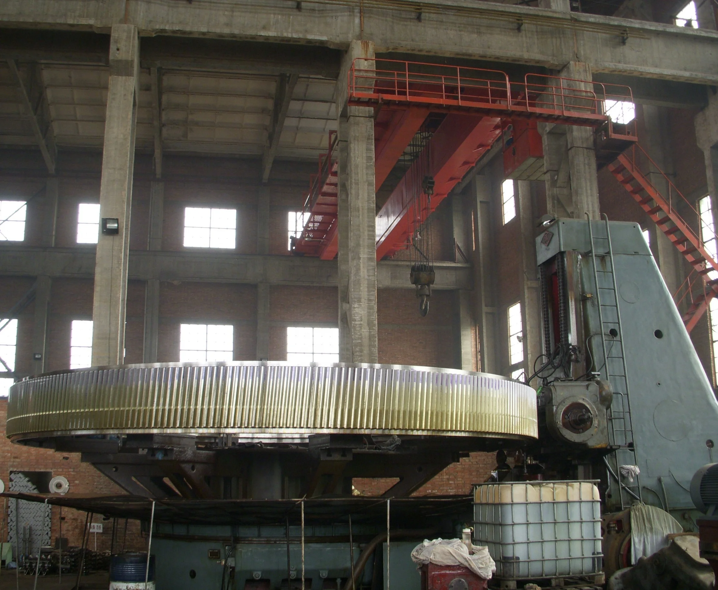 
big size customized grith gear/large module casting steel mill helical ring gear/kiln gear wheel 