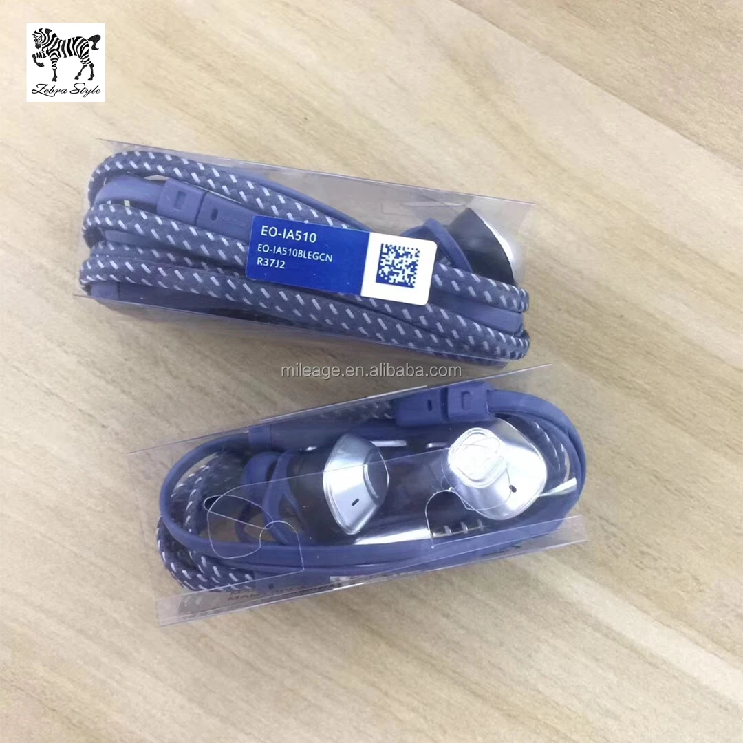 Новый EO-IA510 наушники S8 плетеный провод наушники для samsung S8 S9 Наушники android мобильный телефон вызова или прослушивания слизевая