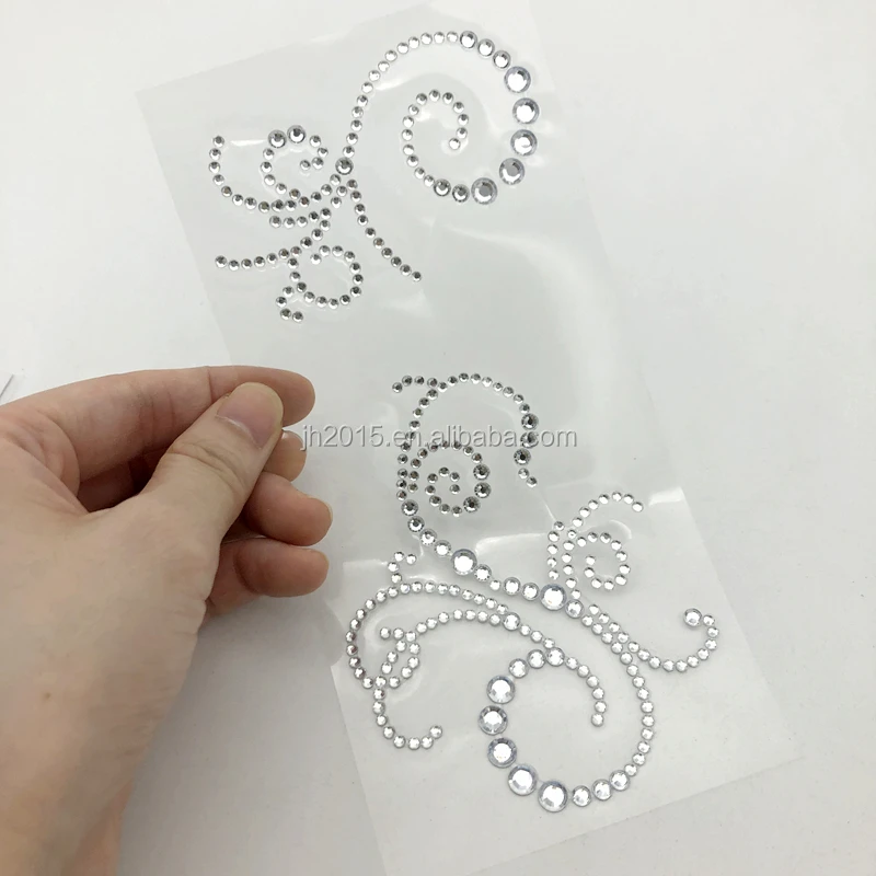 hot sell wholesale diamond sticker for children crystal sticker sheet