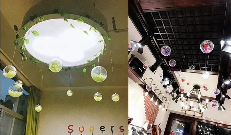 Christmas Clear Plastic Craft Ball Acrylic Transparent Sphere