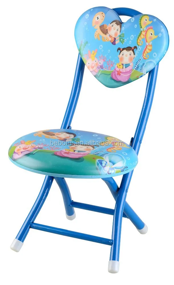 colorful design home furniture china supplier children folding plastic stool kid chair