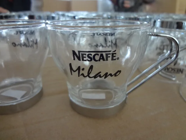 Haonai новые изделия из стекла рюмки