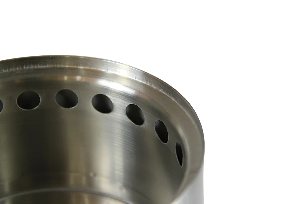 OUTDOOR MINI LIGHTWEIGHT PORTABLE STAINLESS STEEL WOOD BURNING STOVE