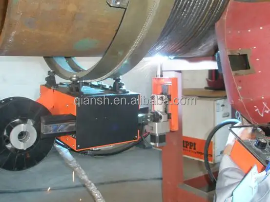 Pipe prefabrication orbital pine welding