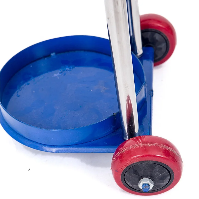 Stainless Steel Portable Small Oxygen Gas Cylinder Trolley for Sale