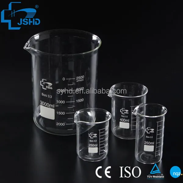 400 мл стеклянный стакан с носиком и печатные выпускной