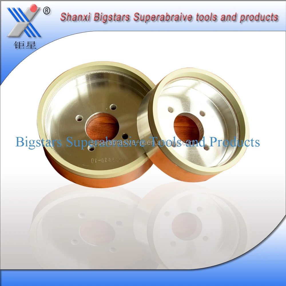 Алмазный или CBN шлифовальный круг 11V9 с полимерным соединением, шлифовальный инструмент из быстрорежущей стали для заточки лезвий ножей