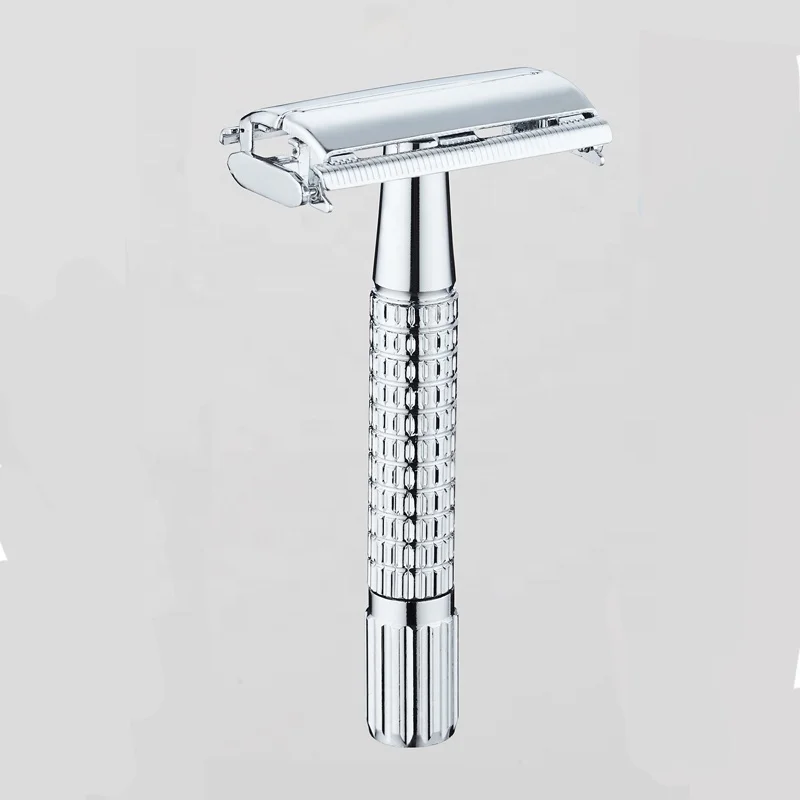 Vintage Butterfly opening safety razor double edge razor safety razor with mirror box