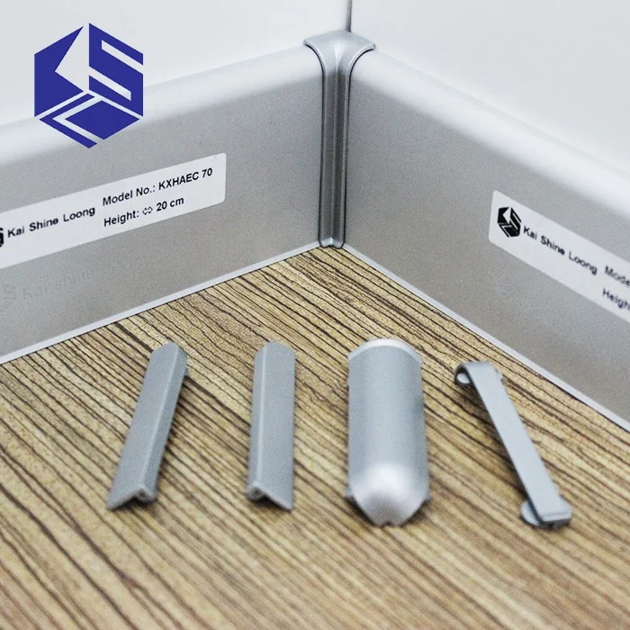 High quality modern style anodize aluminum floor plinth