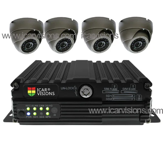 
4ch 8ch 1080P AHD mdvr with gps 3g wifi car dvr car recorder live monitoring 