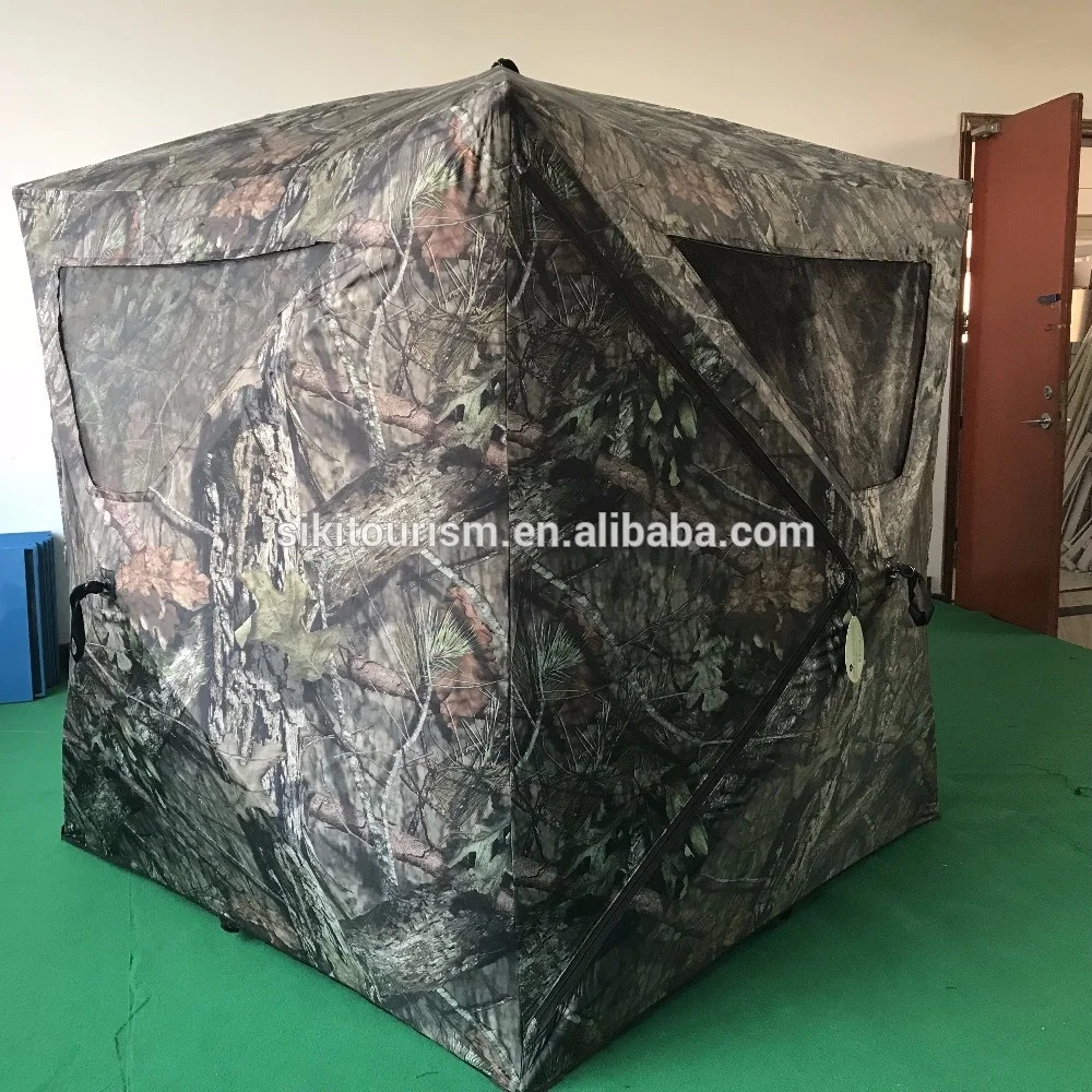 
Brickhouse Ground Hunting Blind in xx Hub Style Pop Up Hunting camo tent 