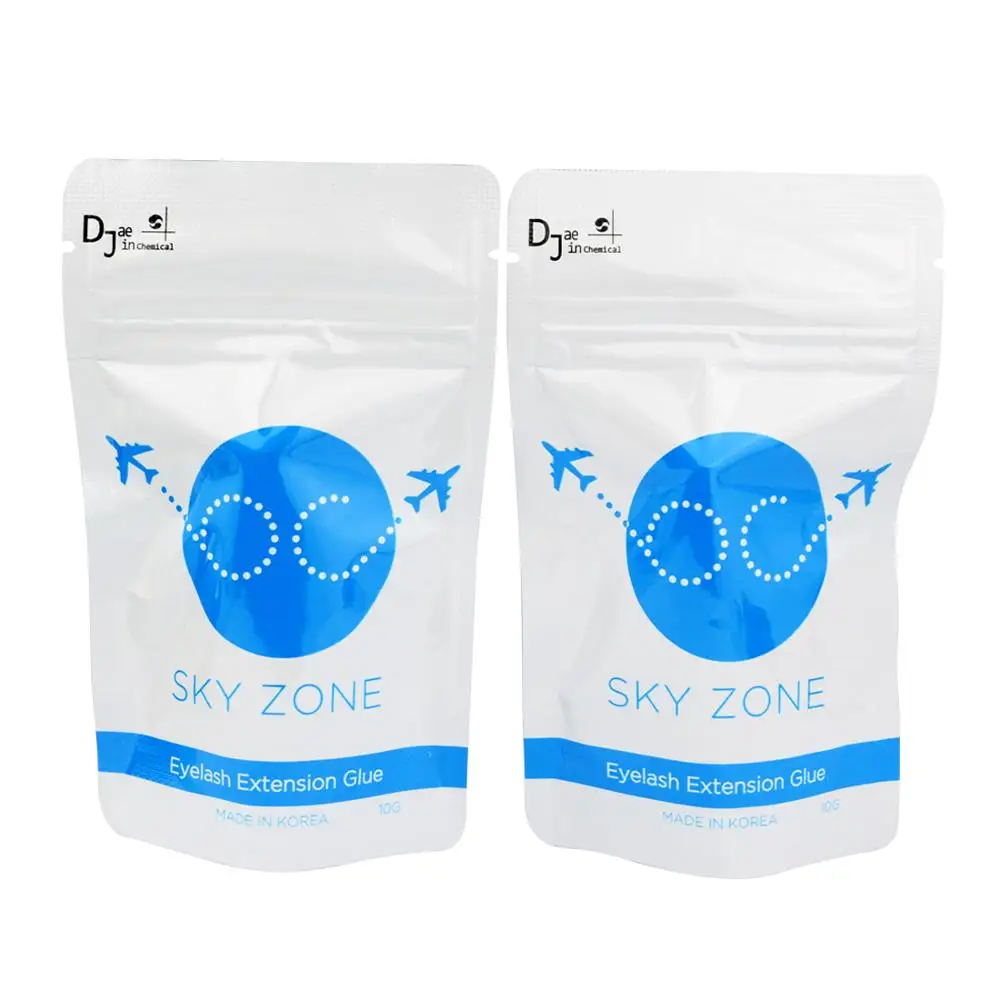 Eyelash Extension Glue sky zone Volume and Classic lashes/1-2 Sec Drying time/Retention 7 weeks Sensitive Glue
