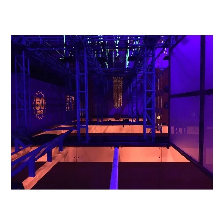 Kids American Obstacle Course Equipment Ninja Warrior