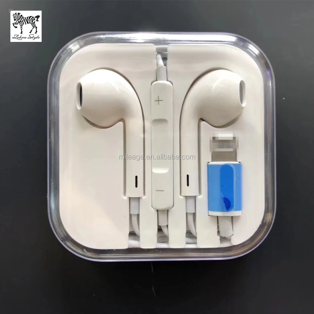 high quality 8pin earphone headset headphone for iphone 7 8 X  mobile