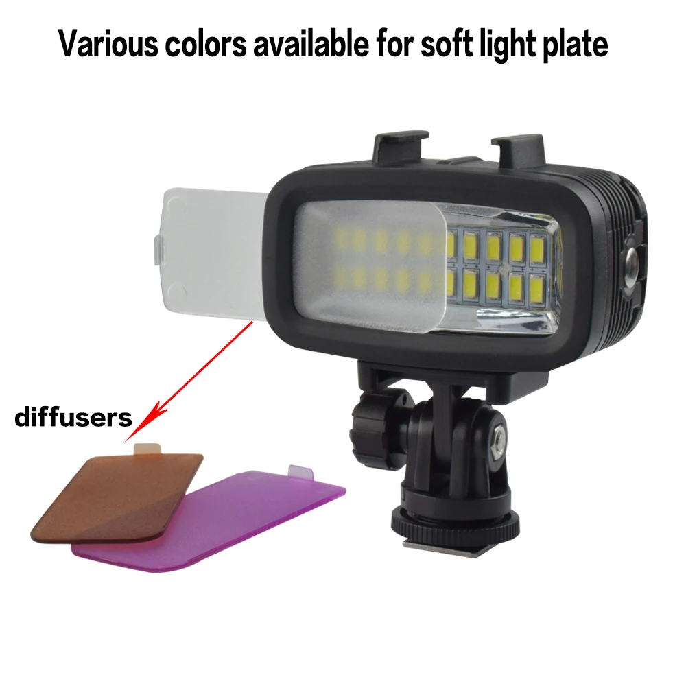 Seafrogs SL-100 Led водонепроницаемый Дайвинг фонарик водой Вышивка крестом пакет включено: 700LM полный свет работы для камеры для дайвинга с Аксессуары для фотоаппаратов