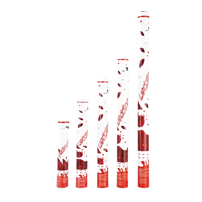 Eco-friendly Party Popper Cylinder Rose Gold Confetti Cannon Wholesale