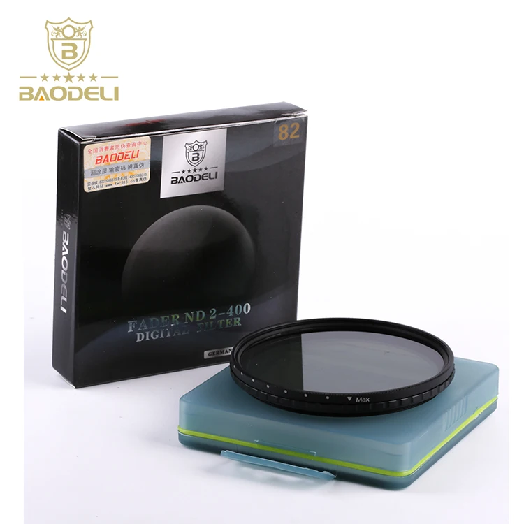 Baodeli China Cheap Professional Best Nd Grad Filters Adjustable