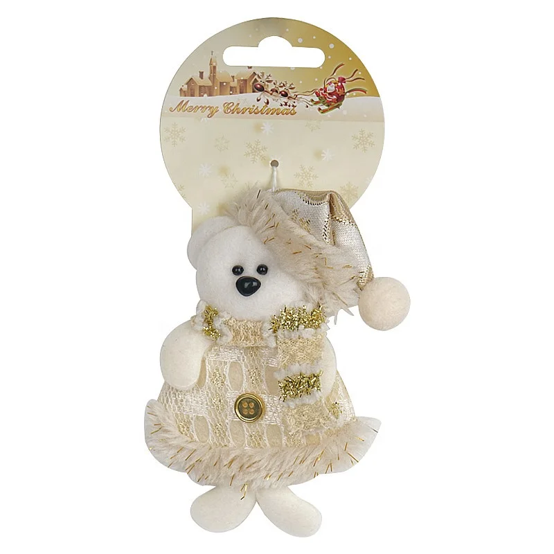 Рождественская фигурка, украшения для новогодней елки, Детская кукла