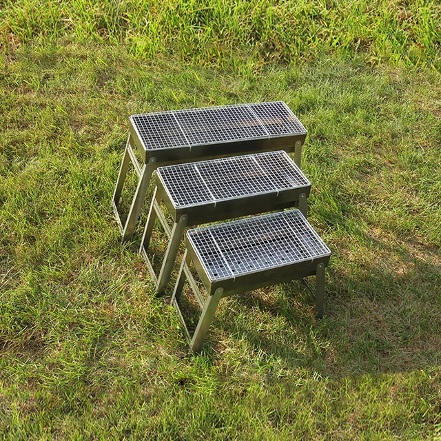 Unique large portable steel charcoal built in barbecues bbq machine grills