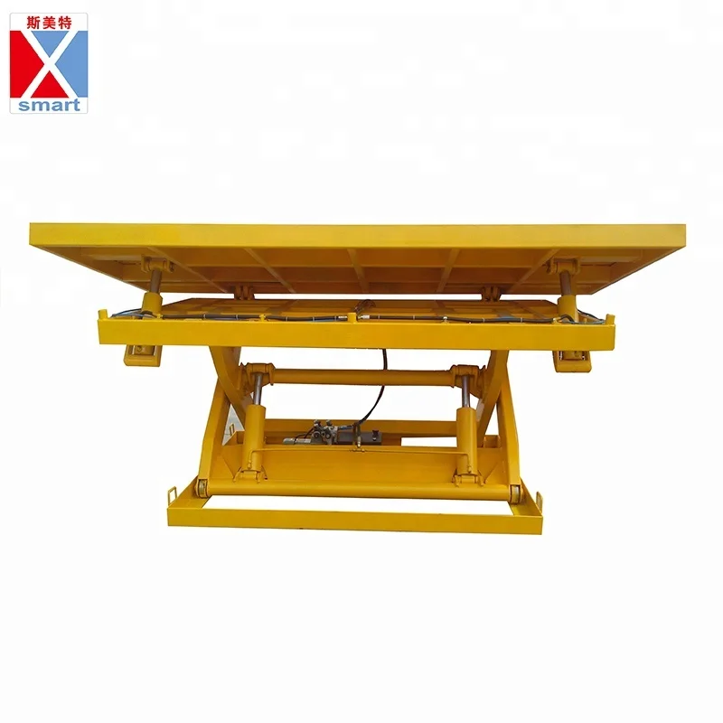 Hydraulic Scissor Lift Table 90 Degree Tilt Work Bench