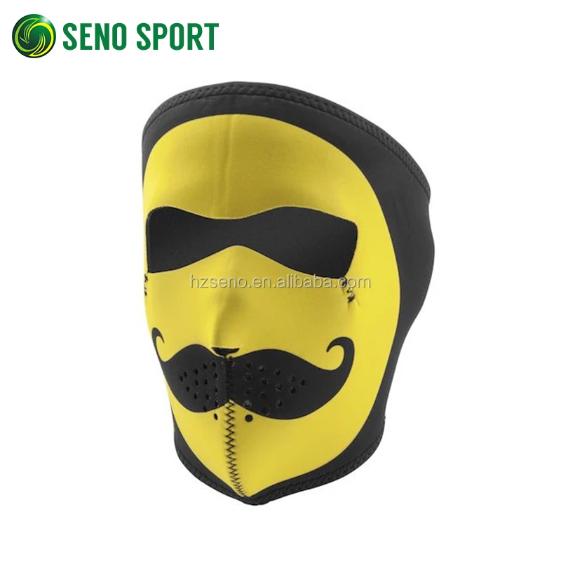 Wholesale Price Custom Printing Neoprene Motorcycle Full Face Mask