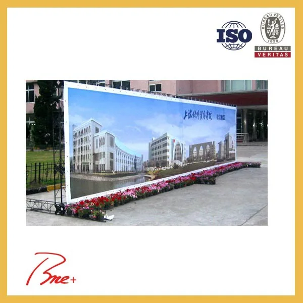 Улица баннер размеры выборы знамя гибкого трубопровода дизайн