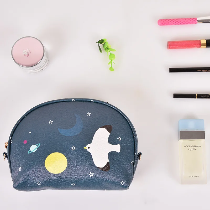 New Design Wholesale Cosmetic Storage Bag Flamingo Cosmetic Bag